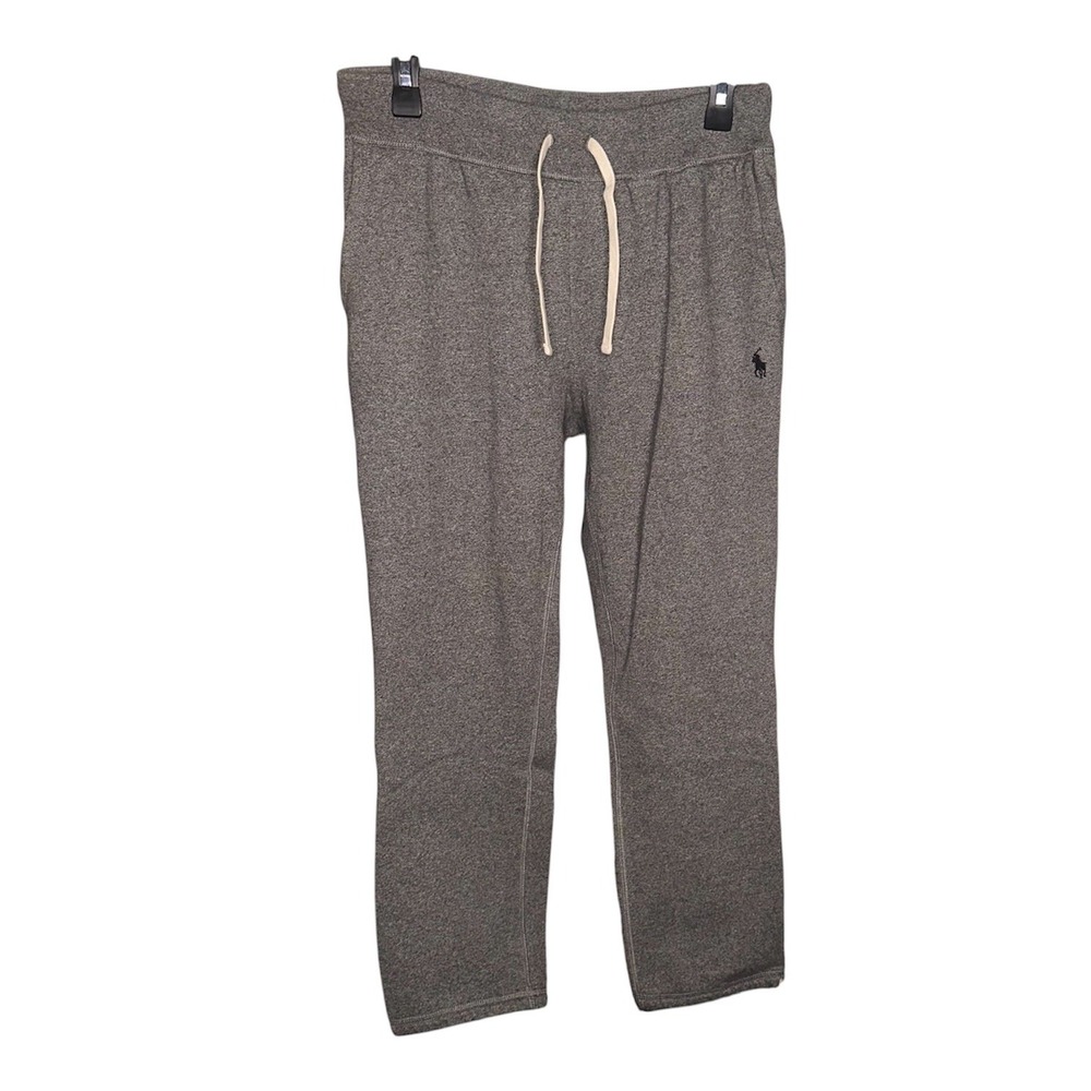 Polo Ralph Lauren Men's Medium Gray Sweatpants Lounge Sleepwear Jogger Pants